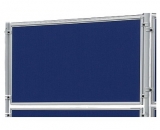 Perete despartitor 120 x 90 cm Eco fetru albastru Franken